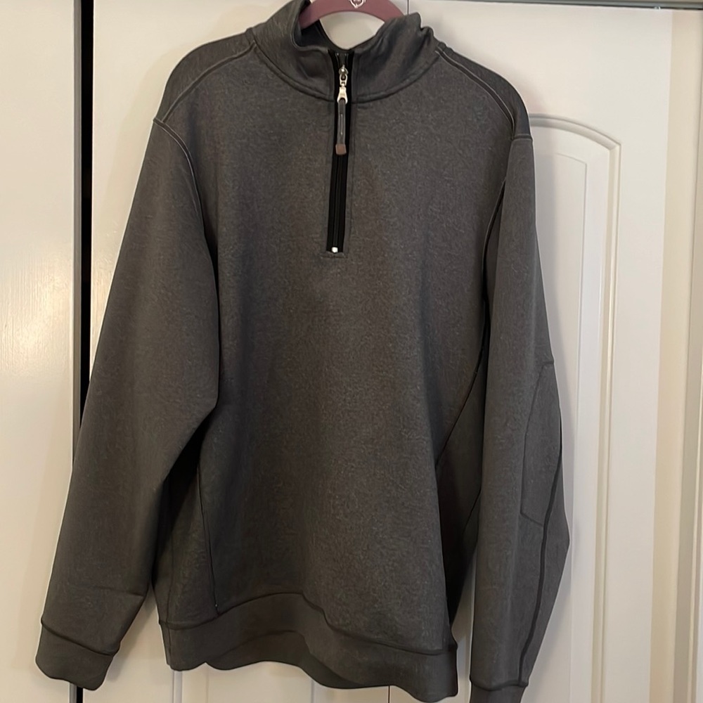 Buki BBM-017 Designer Men’s quarter zip pullover sweatshirt